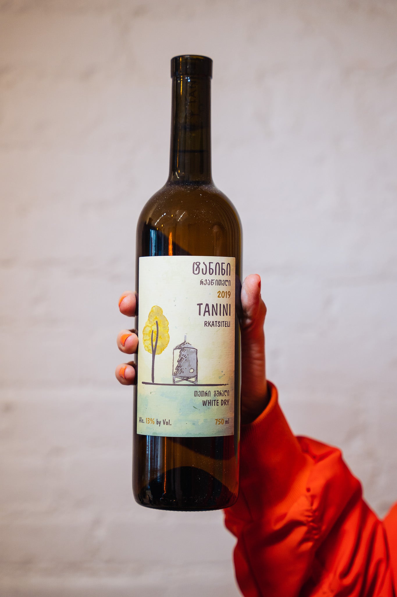 Bottle 2 Distinct Natural Orange Wines Orange Glou