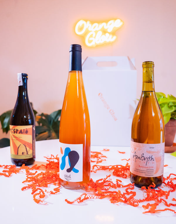 3 Month Gift Subscription - Orange Glou | Orange Wine Subscription Club & Shop