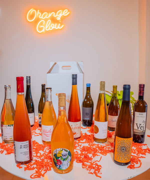 12 Bottle Box - Orange Glou | Orange Wine Subscription Club & Shop