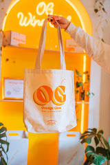 Orange Glou Tote