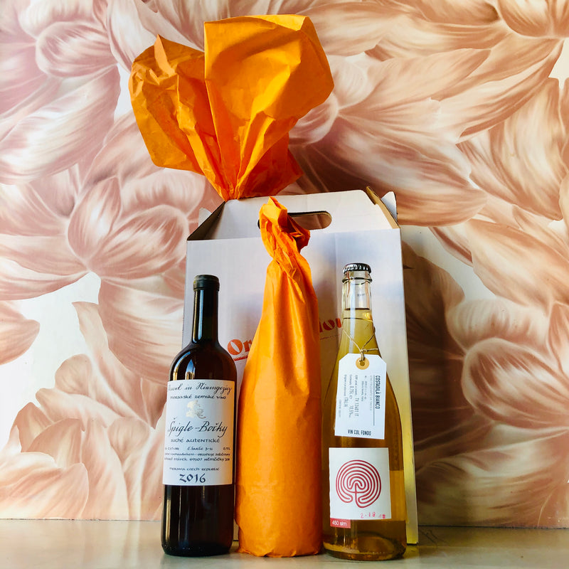 3 Bottle Surprise Box Distinct Natural Orange Wines - Orange Glou | Orange Wine Subscription Service & Shop